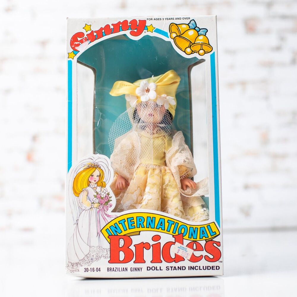 1982 Ginny International Brides Brazilian Ginny Doll Vogue Dolls Vintage